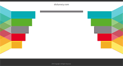 Desktop Screenshot of dictunary.com